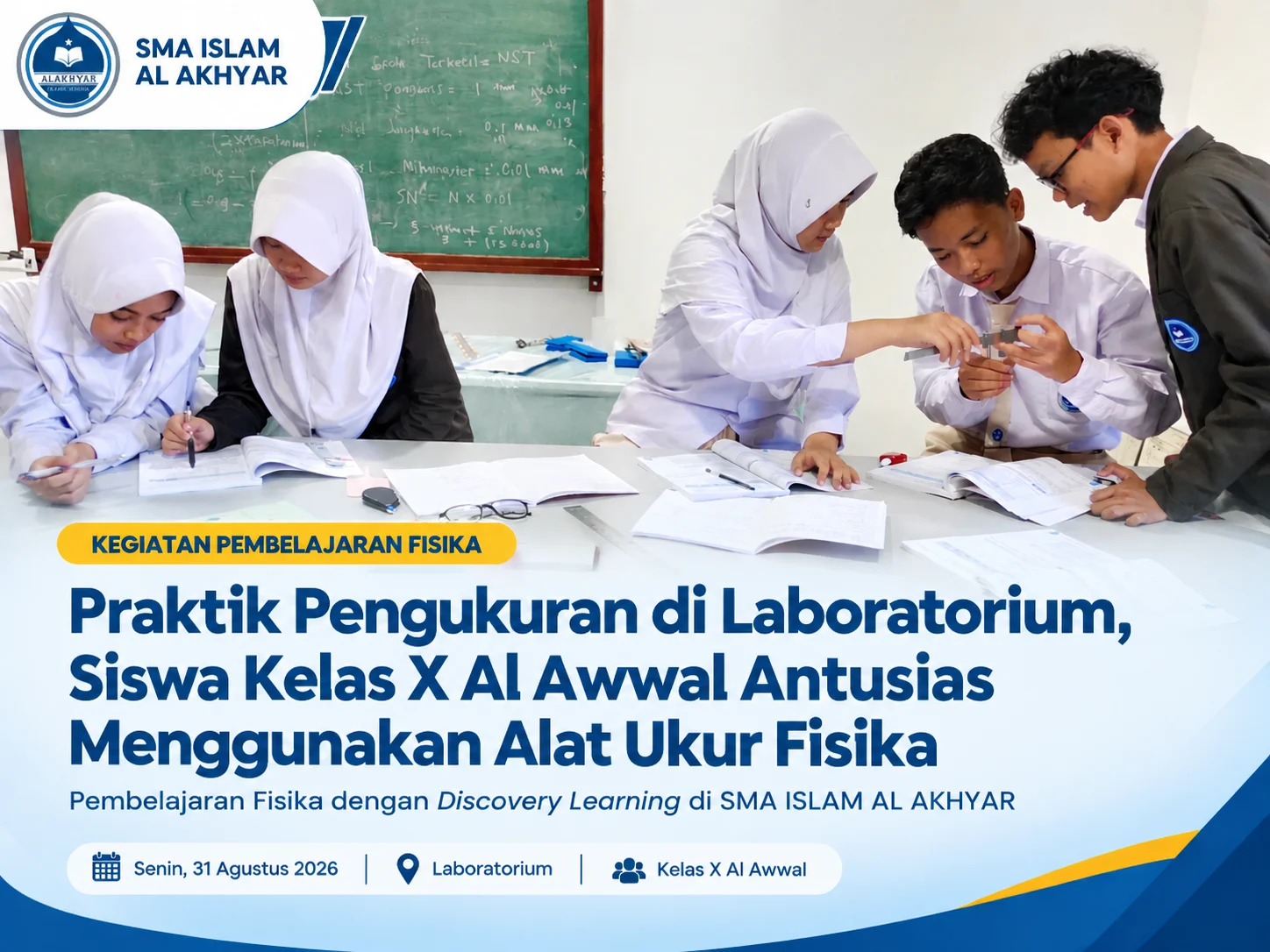 Mengukur dengan Teliti, Memahami Lebih Berarti: Praktikum Fisika Kelas X Al Awwal