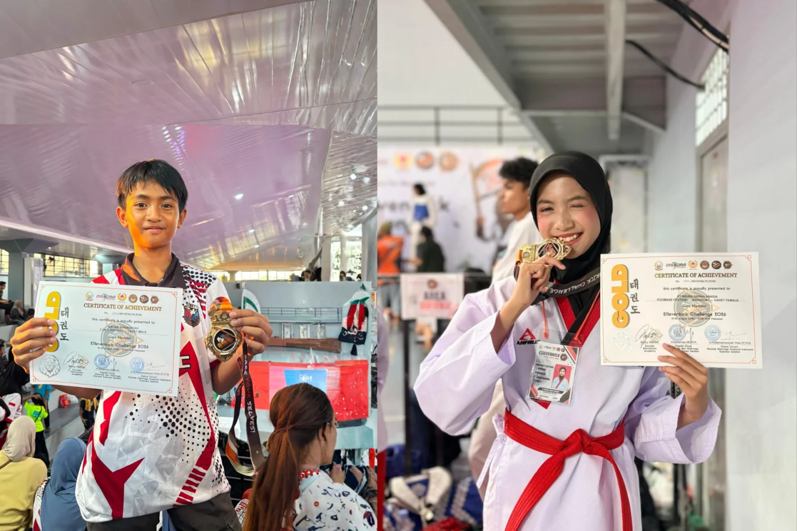 Siswa SMP Islam Al Akhyar Raih Dua Medali Emas di Ellevenkick Challenge 2026