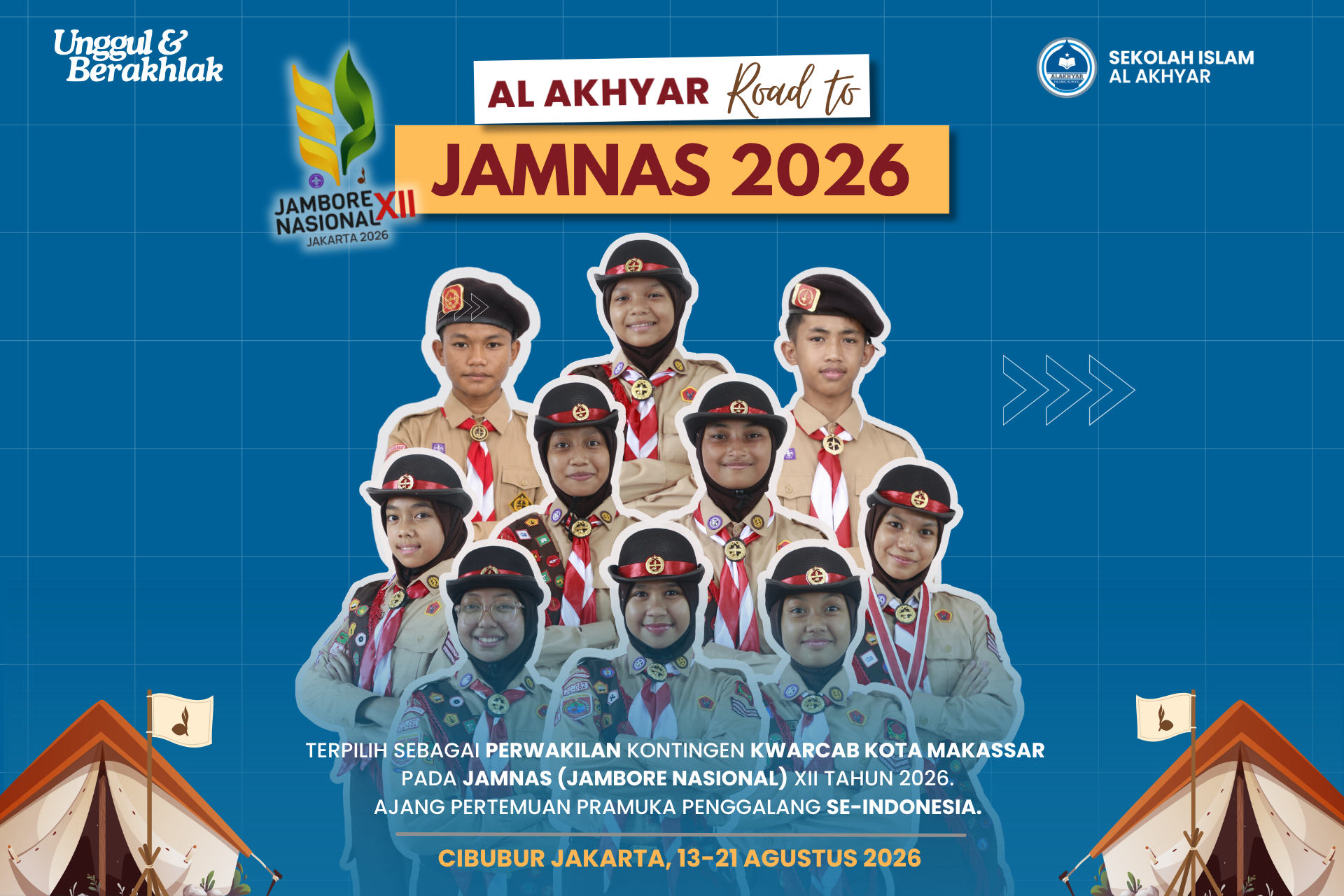 Prestasi Membanggakan! Siswa SD-SMP Islam Al Akhyar Melaju Ke Jambore